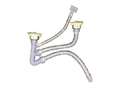 江門水槽下水器配（pèi）件解說怎樣安（ān）裝雙槽帶溢水廚房的下（xià）水器較好